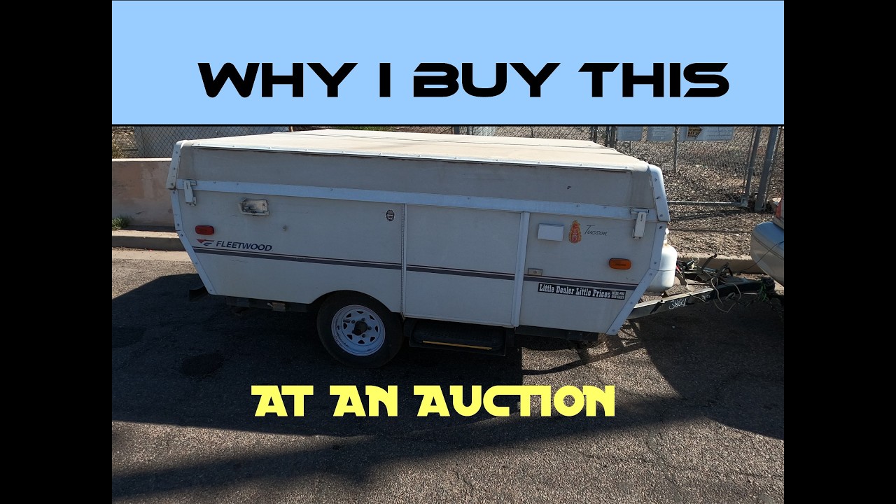 Bought a Pop up Camper at Auction - Problems?