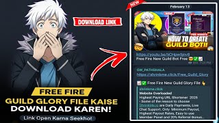 How to Use Get Glory Link for Free Fire 🔥 |EXposed  2026 - Gw Pathshala  screenshot 1