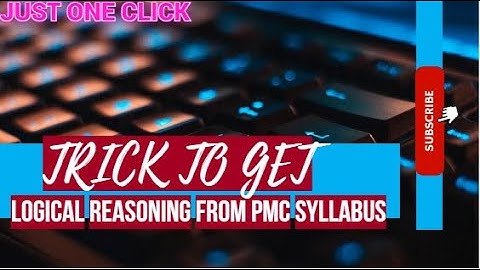 Logical Reasoning Lectures provided by PMC.