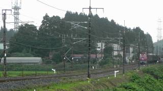 【EF81 2レ ラストラン!】 北斗星 EF81-87 矢板 片岡間 20100715 P100