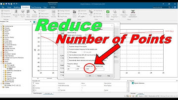 How To Reduce Number of Point of Result In CST