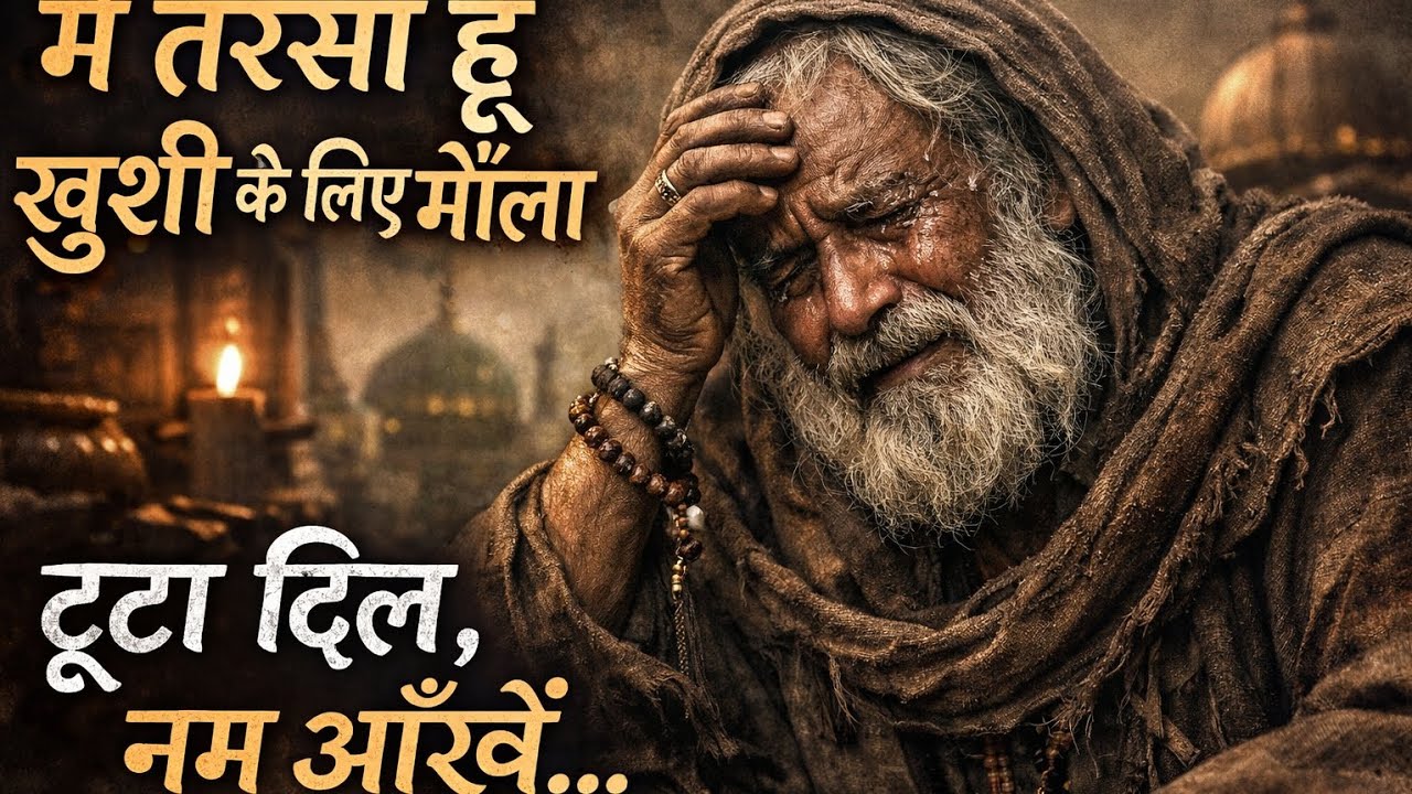 मैं तरसा हूँ ख़ुशी के लिए मौला | New Emotional Sufi Qawwali | Heart Touching Sad Qawwali 2026
