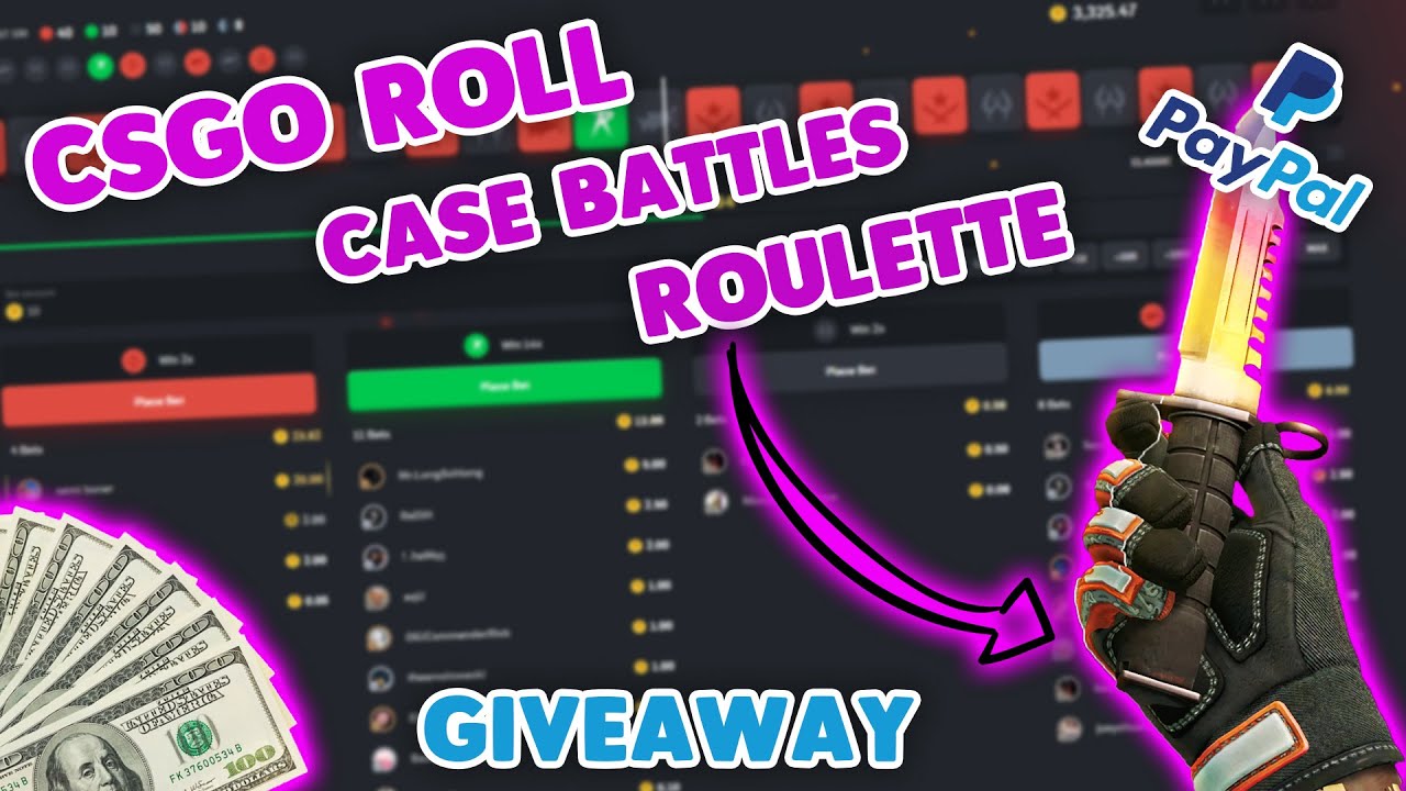 NEUE SEITE | CASE UNBOXING, ROULETTE & CRASH - CS:GO Roll opening ...