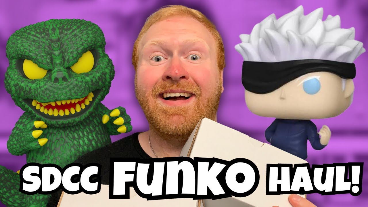 Unboxing My SDCC Funko Pop Haul!
