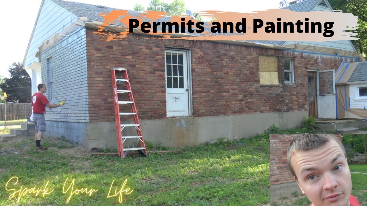 We Finally Got our Permits and Started to Paint YouTube