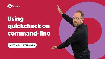 Using quickcheck on command-line to get essential PDF information