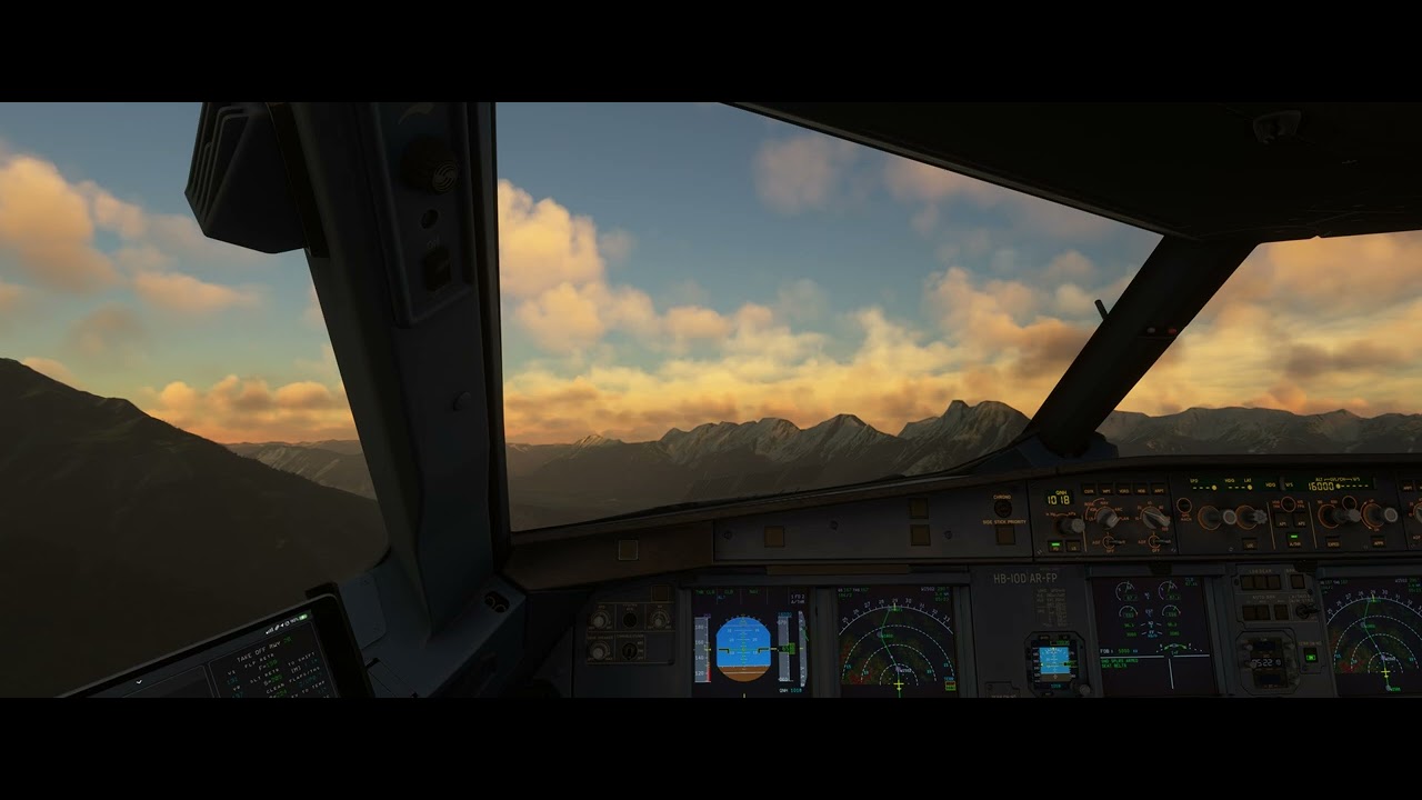 MSFS 2020 Fenix A321 Takeoff LOWI