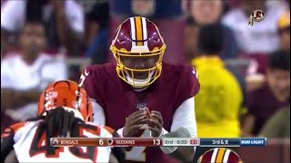 Dwayne Haskins Highlights Redskins vs. Bengals NFL Preseason // First career TD pass