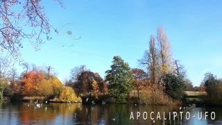 Ufo over lake in Lonon november 2015