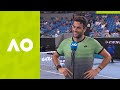 Matteo Berrettini: "I hope you guys enjoyed it." (1R) on-court interview | Australian Open 2021