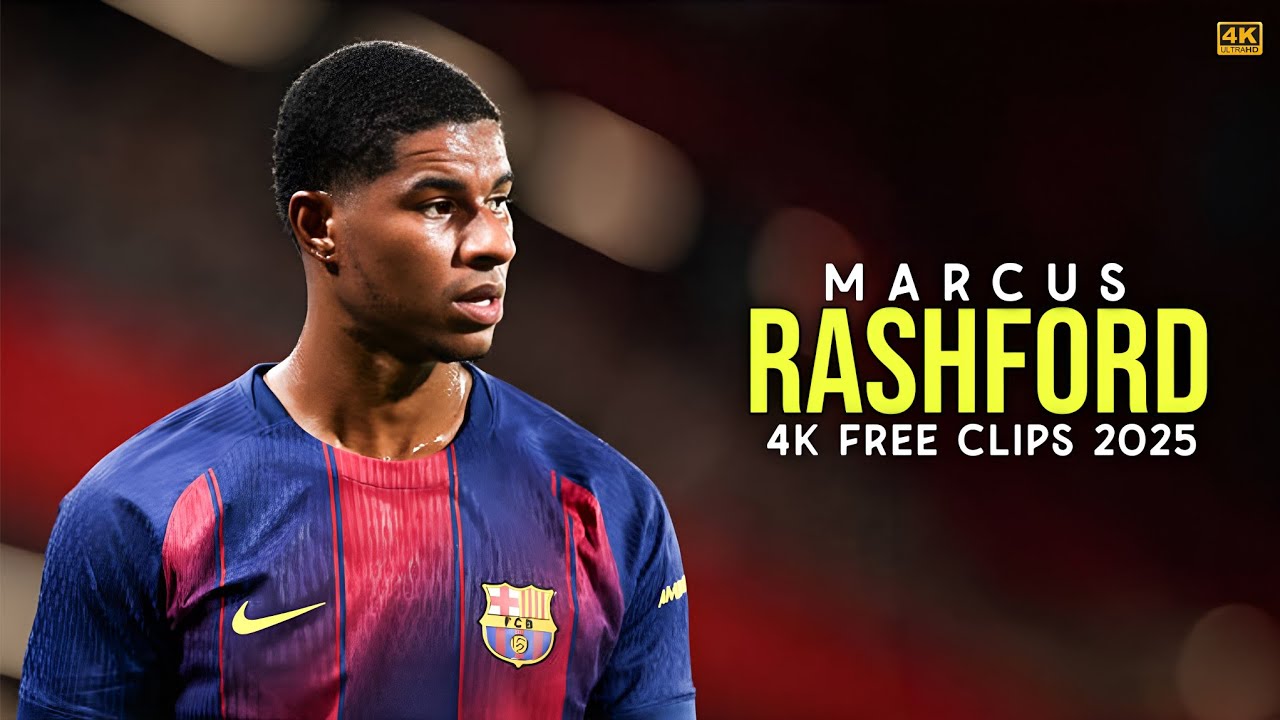 Marcus Rashford 2025 • 4K Clips For Edits • Free Scene Pack • No Watermark 2160p | D74 Edits 2.0