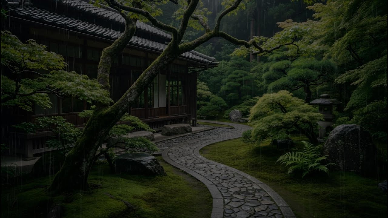 Rain Sounds at Night for Deep Sleep and Relaxation