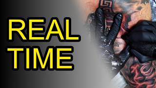 Ancient Greek Tattoo Sleeve Zeus Real Time Tattooing Process | DURION