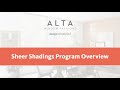 Sheer Shadings Program Overview