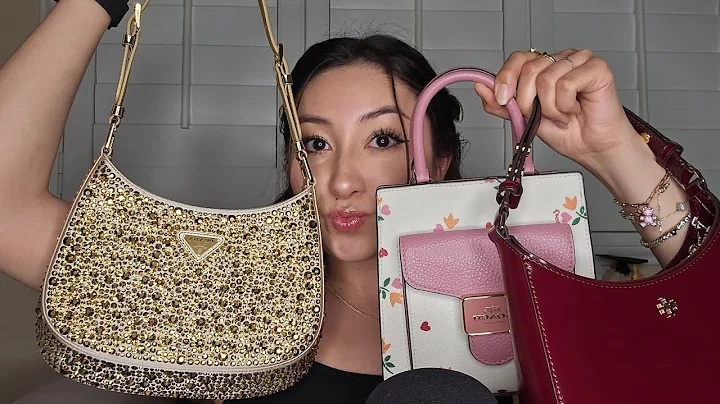 ASMR My Bag Collection *Prada, Coach, Tory Burch* 🎒