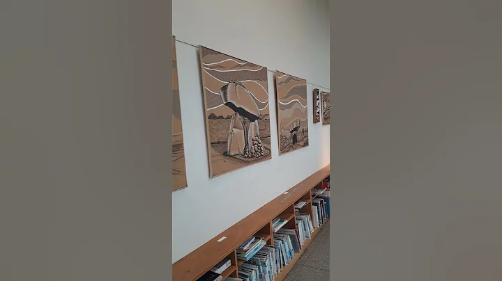 Swerve exhibit in Abbeyleix Library in Laois