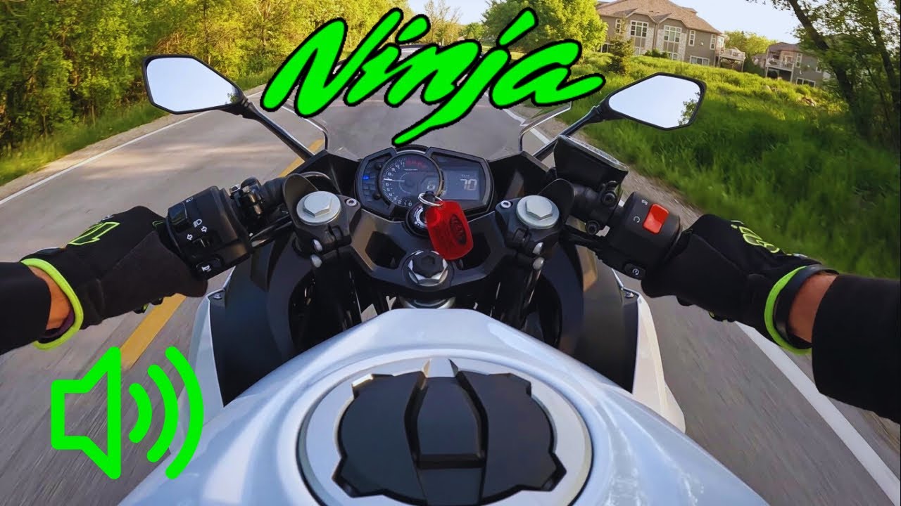Ninja 400 PURE Sound | Leo Vince Exhaust 4K - YouTube