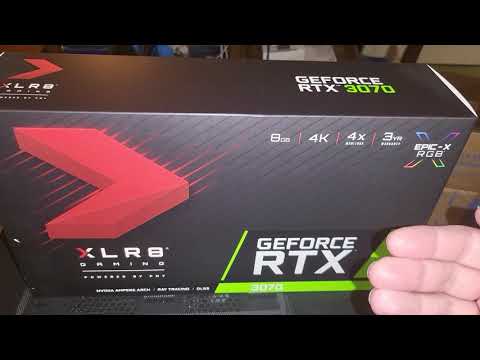 PNY XLR8 RTX 3070 Upgrade from my 2060 Super Zotac Gaming - YouTube