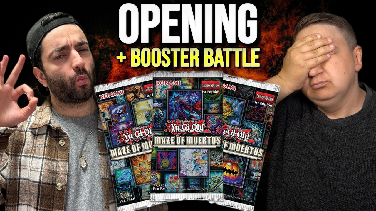 Wer zieht den höheren Wert? 💥 | Maze of Muertos Booster Battle mit @timgioh