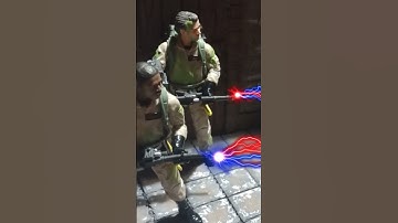 Proton Stream Test V1.2 #ghostbusters #hasbro #animation #stopmotionanimation