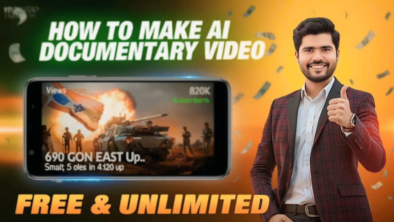 AI से Documentary Film बनाकर Monetize कैसे करें? | 2024 New Trick (Full Process) | Hindi