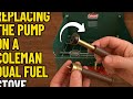How to Replace the Pump on a Coleman Dual Fuel Stove