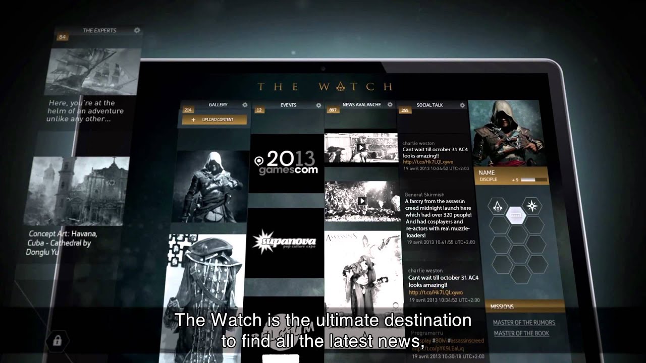 Assassin's Creed 4 Black Flag - The Watch Official Trailer [SCAN]