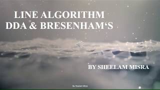 #mechanical #topic # algorithm   DDA & Bresenham's Line algorithm