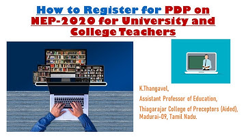 How to Register for PDP on NEP 2020 - IGNOU