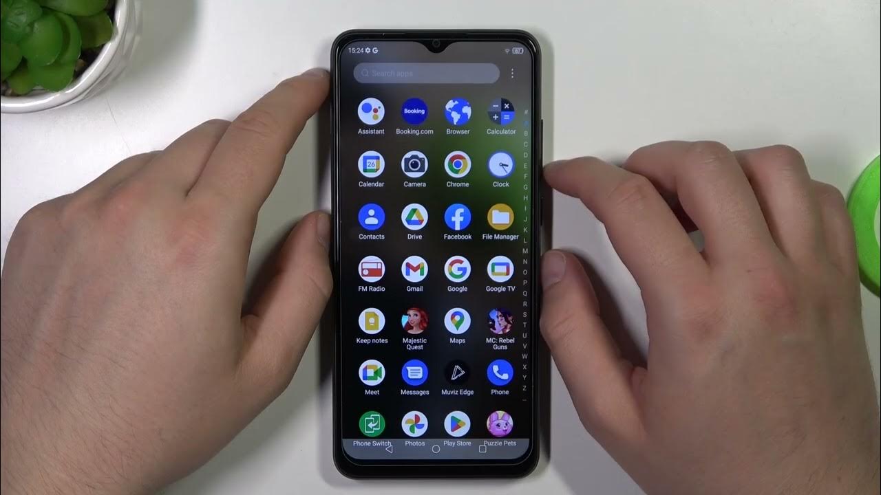 How to Remove Alarm Clock in ZTE Blade A53 Pro Delete Alarm Clock