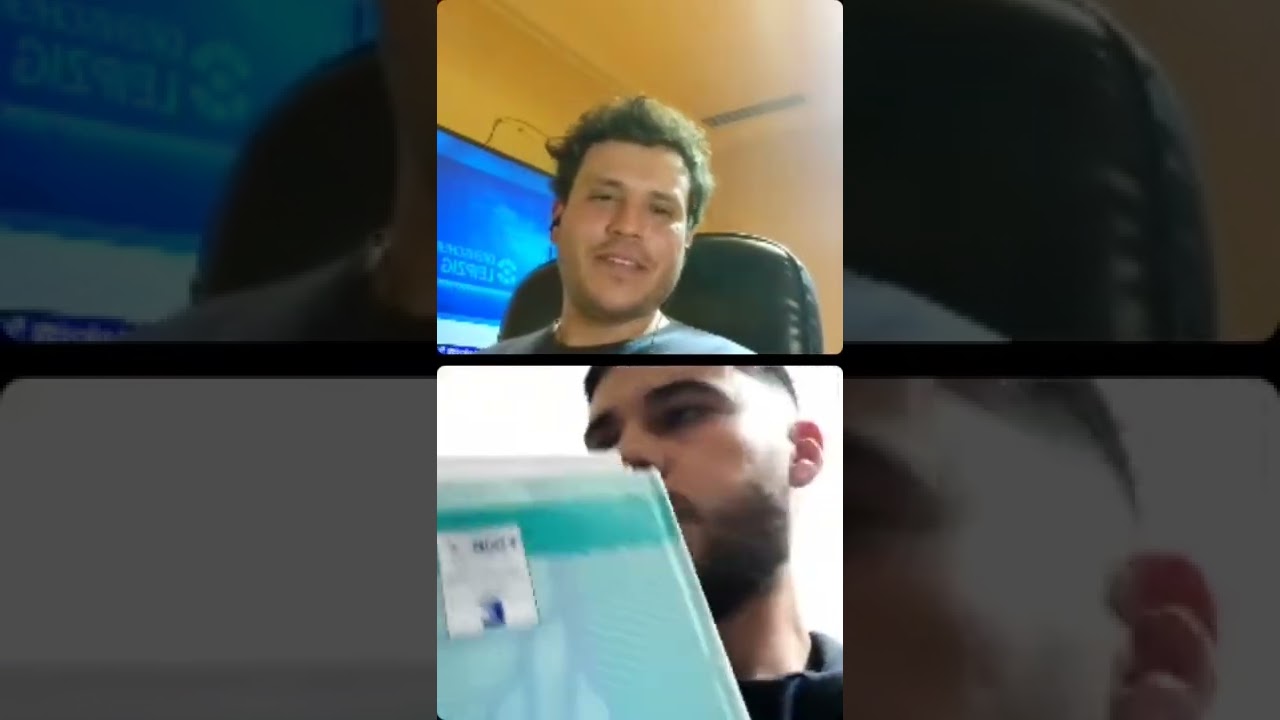 لمين خليفة عجبو القط فاللايف 😂😂