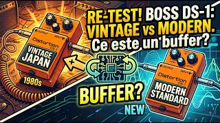 Ce este un BUFFER și cum îți schimbă tonul | Boss DS-1 Japan vs. Modern (Re-testat cu Reamp)