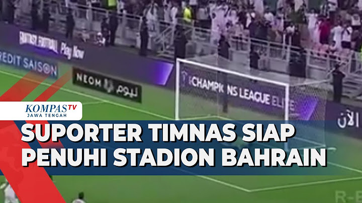 Suporter Timnas Siap Penuhi Stadion Bahrain