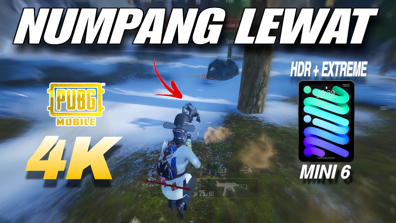 IPAD MINI 6 TEST PUBG HDR+EXTREME GRAPHICS UPDATE IOS 18 | LIVIK IVENT🤩 ...