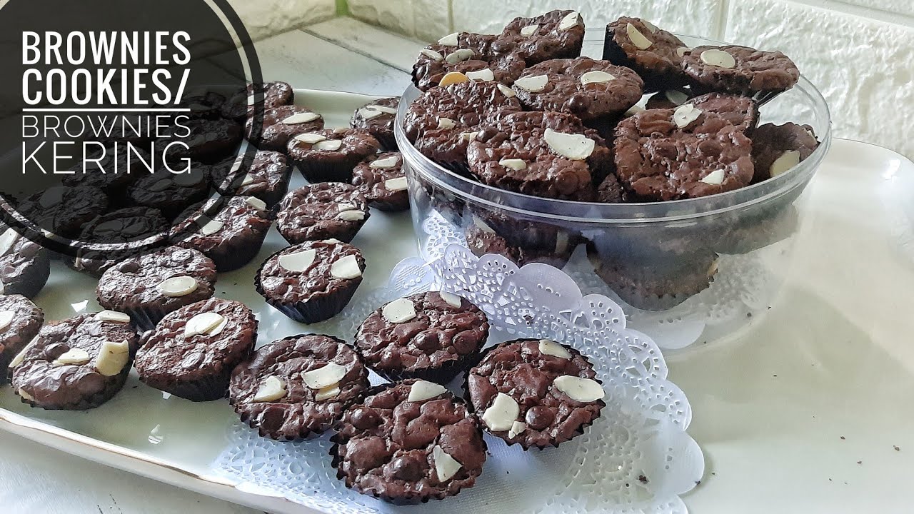 BROWNIES COOKIES RENYAH BROWNIES KERING COCOK UNTUK KUE LEBARAN