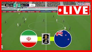 🔴Iran vs New Zealand Live | World Cup 2026 | Full Match Streaminng | Video Game Simulation