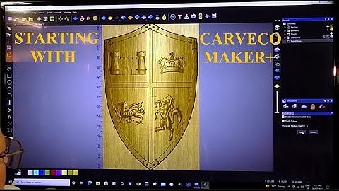 Starting with CARVECO Maker+ adding multiple reliefs on top of each other to make one relief