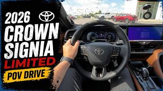 2026 Toyota Crown Signia Limited | POV Test Drive in 4K