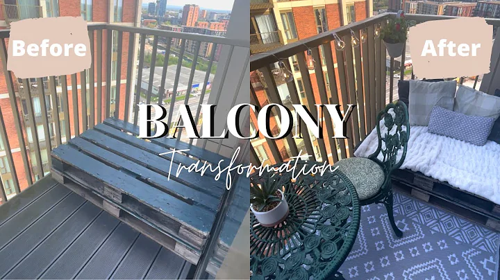 BALCONY TRANSFORMATION  | small, renter friendly &...