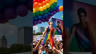 Boston's Pride Theme: "HERE TO STAY" #RESILIENCE #DEFIANCE #ATTACKS #STIGMA  #SILENCE #MOVEMENT