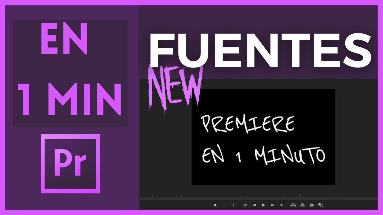 ⛲ Como Instalar Una FUENTE Nueva GRATIS Para Adobe Premiere Pro 🔠 - YouTube