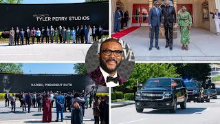 Tyler Perry afunguka kumkosa Rais Ruto baada ya kuzitembelea studio zake Marekani, aapa kuja Kenya