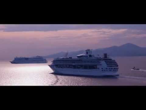 Sail-away in busy