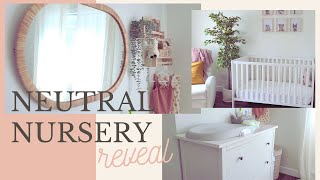 NURSERY ROOM REVEAL | NURSERY TOUR | NEUTRAL NURSERY DECOR