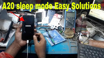 Samsung a20 sleep mode    after timeout display not show--A30,A20/s,A10/s,A50/s,A70