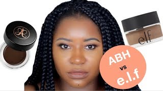 ABH Dipbrow Vs. E.L.F Brow Cream ABH Dipbrow Vs. E.L.F Brow Cream