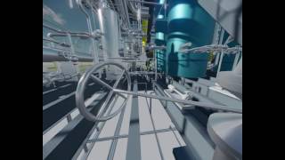 WIP - Autodesk Plant 3D project in Autodesk Stingray VR