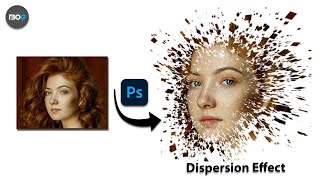 Dispersion Effect: Photoshop Tutorial/How to create dispersion effect in Photoshop