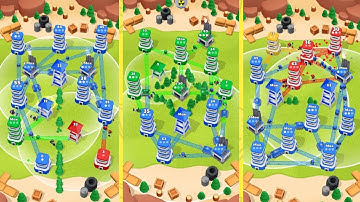 Tower War All Levels Gameplay Android, iOS Game Level 468-473