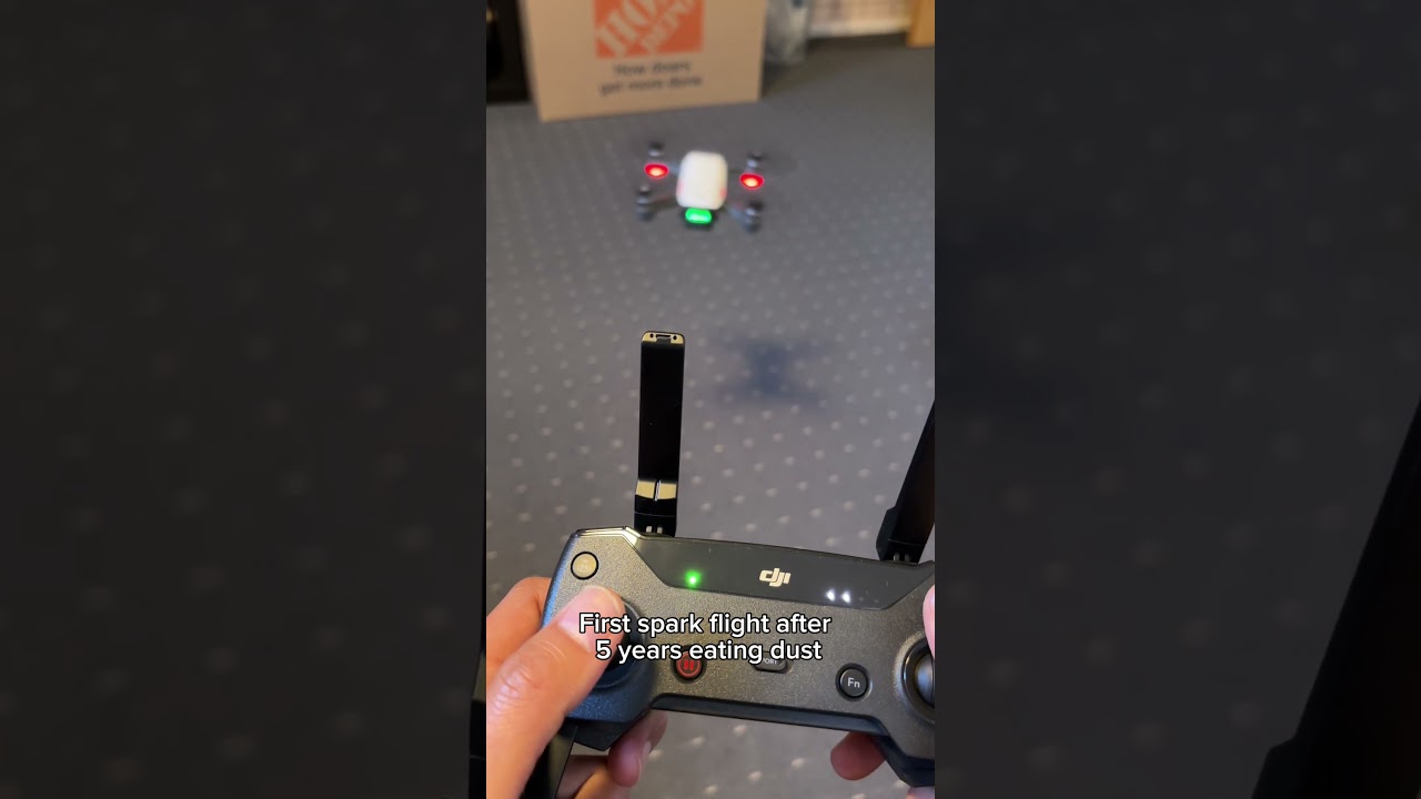 Flying my spark first time after 5 years in the box 